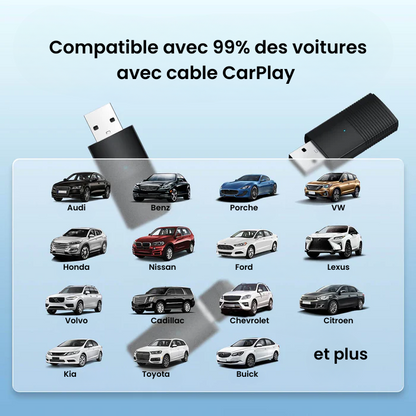 🔥 Offre spéciale du jour 🔥 Mini adaptateur sans fil CarPlay