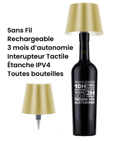 Lampe de bouteille universelle Sans Fil - BottleMAX